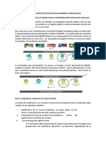 Pasos para Constituir Una Sac