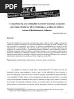 A consciência da ação cultural no marxismo ocidental.pdf