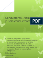 Conductores, Aislantes y Semiconductores