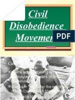 Civil Disobedience Movement