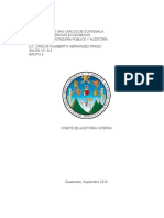 Investigacion Del Comité de Auditoría Interna PDF