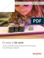 It'S Easy To Be Sure: Thermo Scientific Suretect Real-Time PCR System Food Pathogen Detection