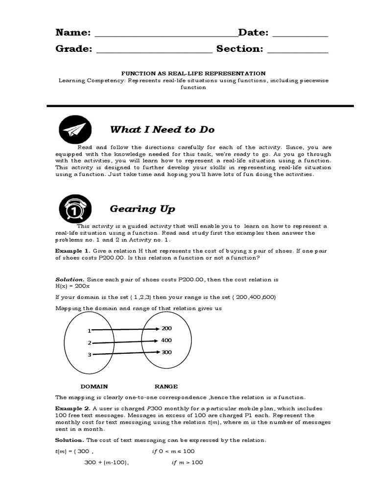 Genmath Week1 As Function Mathematics Analysis