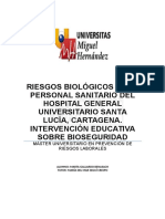 RIESGOS BIOLÓGICOS EN EL PERSONAL SANITARIO DEL HOSPITAL GENERAL UNIVERSITARIO SANTA LUCÍA, CARTAGENA. INTERVENCIÓN EDUCATIVA SOBRE BIOSEGURIDAD.pdf