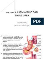 Oksidasi Asam Amino Dan Siklus Urea PDF