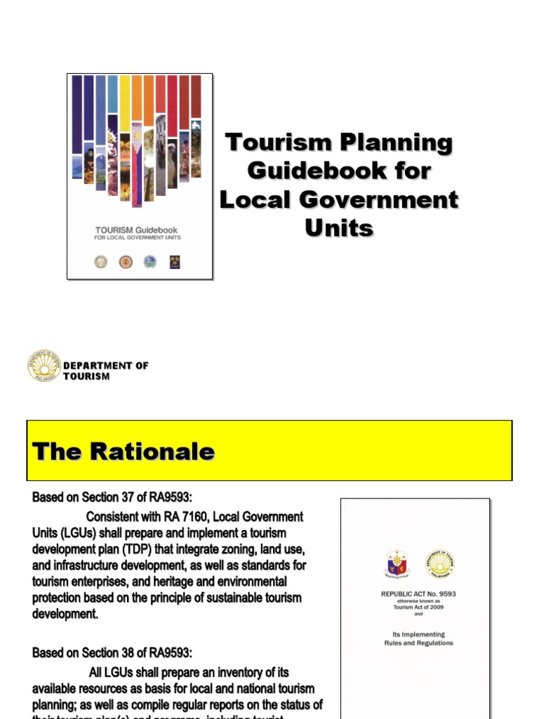 LGU tourism planning guide | PDF | Tourism | Competitive Advantage