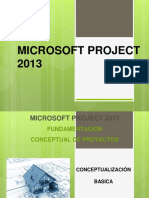 Gestión de proyectos con Microsoft Project 2013