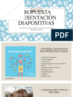 Propuesta de Presentación Diapositivas Final