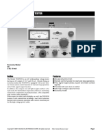 Withstanding Voltage Tester: Features Outline