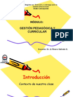 Introducción Gestión Pedagógica y Curricular