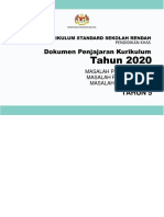 Dokumen Penjajaran KSSRPK Tahun 5 PDF