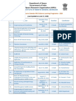 Annual Course Calendar 2020 PDF
