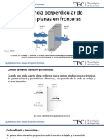 Presentaciones-De-Clase 2.1 - 2.2 Incidencia Perpendicular de Onda en Fronteras
