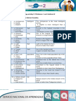 Learning Activity 3 / Evidence: I Can't Believe It! Por: Jenny Alejandra Gómez Casallas