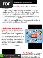 Introduction To Media and Information Literacy