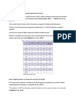 (Yerramala, 2014 - Table) Yu Et Al., (2017) : Why Use Eggshell Powder For Partial Replacement of Cement