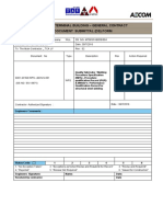 Midfield Terminal Building - General Contract Document Submittal (DS) Form