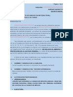 Amparo Indirecto Contra Orden de Aprensión