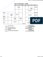 BTech 3rd Sem CS Course Timetable