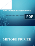 Kep - Manajemen Metode Primer (Irtan Henderika Sikowai)