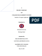 College Management System Project Report