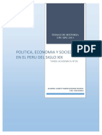 Ensayo Politica, Economia y Sociedad Peru Siglo XX