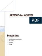 Kuliah 7 Artifak Dan Koleksi