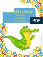Bildwörterbuch. Deutsch Englisch Ungarisch. Compact Verlag GmbH München
