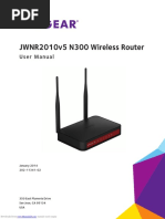 JWNR2010v5 N300 Wireless Router: User Manual