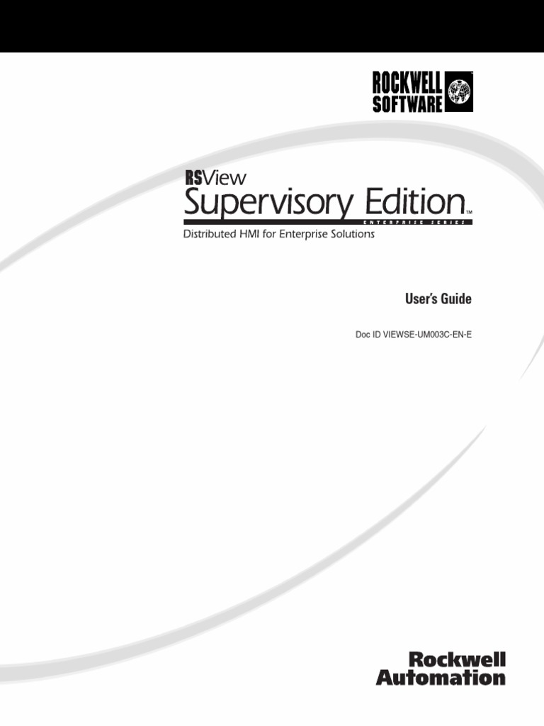 RSView SE Users PDF | PDF | Tag (Metadata) | Computer File
