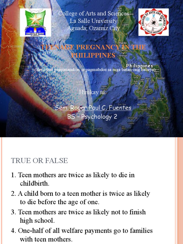 Teenage Pregnancy in the Philippines: Risks and Prevention | PDF ...