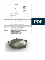 Technical File P42-021 Reference Dimensions 590 MM 70 MM 3 MM 123 MM 727 MM 5 0,1 Crimped 10 KG Frame or Neck