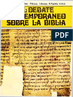 1972 El Debate Contemporaneo Sobre La Biblia - FTL