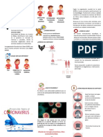 Coronavirus-Info Trifolios