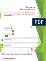 Sistematika Surat Lamaran Kerja PDF