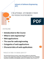 Chapter#1 - Introduction To Web Engineering