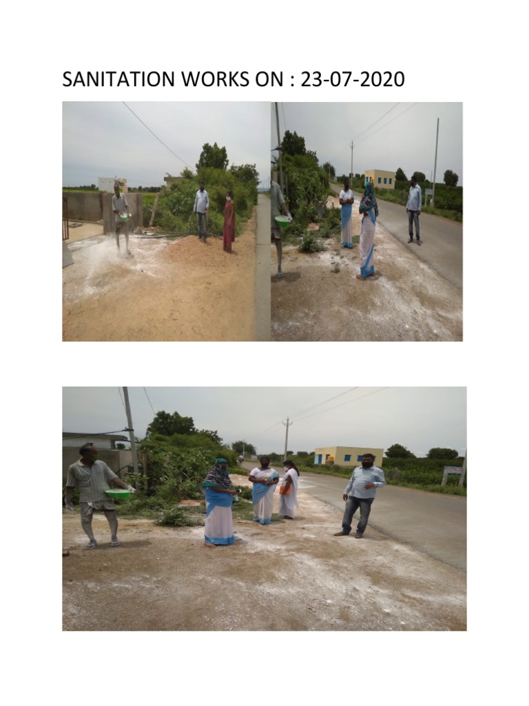 Zero Open Defecation Action Plan Sample | PDF