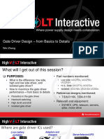 Gate Driver Design - From Basics To Details: Wei Zhang