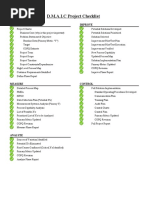 DMAIC_Project_Checklist