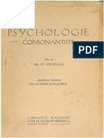 Psychologie Consonantiste, Vol. II, 1939