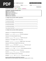 Unit 3 Progress Test B Solutions | PDF | Blue | Color