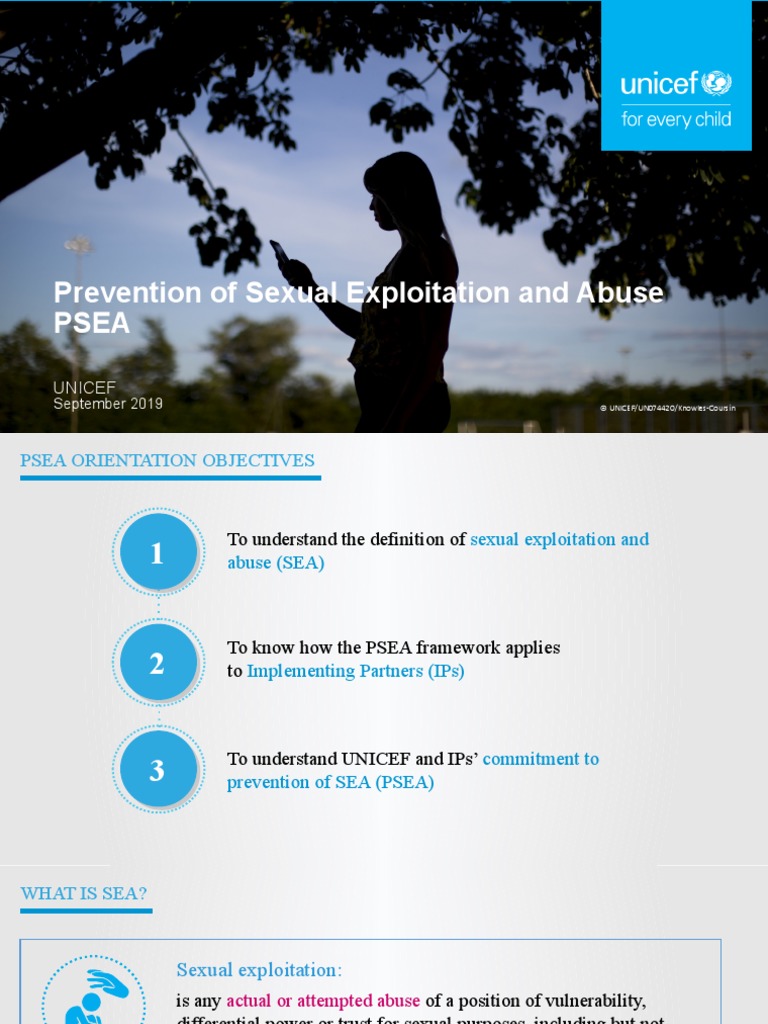 PSEA - UN Protocol On PSEA For IPs - Sept2019 | PDF | Sexual Harassment ...