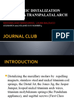 Asymmetric Distalization With A Tma Transpalatal Arch