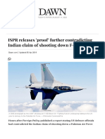 ISPR Releases 'Proof' Further Contradicting Indian Claim of Shooting Down F-16 - Pakistan