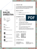 Resume - Nalin Shrestha - 2019