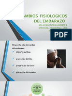 Cambios Fisiologicos Del Embarazo