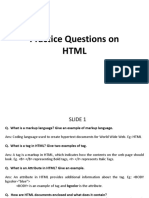 HTML Solved Questions and Answers (20th May)