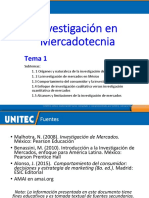 Investigación en Mercadotecnia 