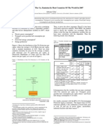 Cause Analysis Of The Co2 Emission In Most Countries Of The World In 2007