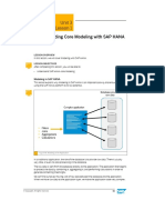 Unit 3 Lesson 1: Understanding Core Modeling With SAP HANA